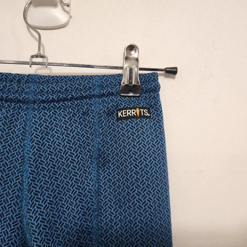 Kerrits Kids Performance Knee Patch Pocket Riding Tight Size M Turquoise Teal